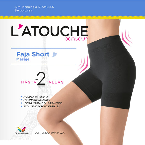 S8075 Faja Short Masaje L'Atouche