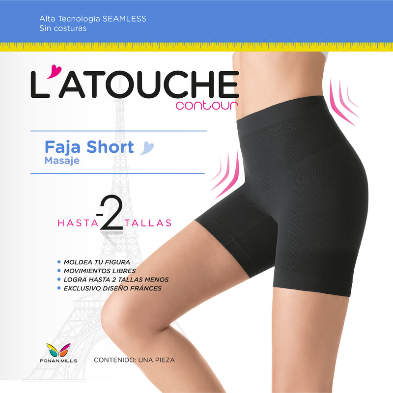 S8075 Faja Short Masaje L'Atouche